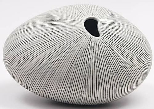 1142W7 PEBBLE MX-Handcrafted Porcelain Bud Vase