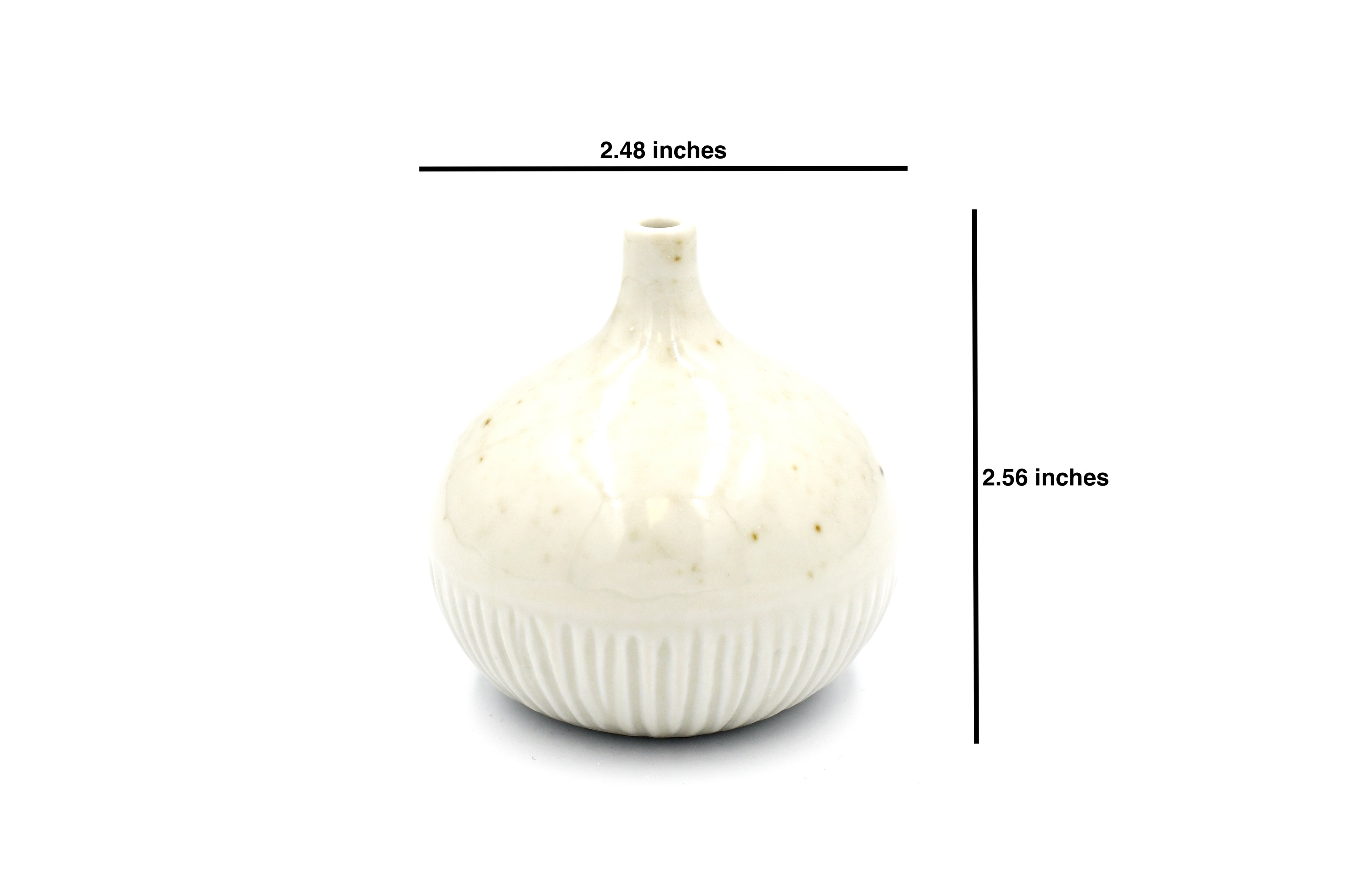 192ART16 CONGO TINY S-Handcrafted Porcelain Bud Vase