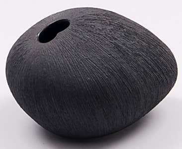 158SF2 PEBBLE MINI L-Handcrafted Porcelain Bud Vase