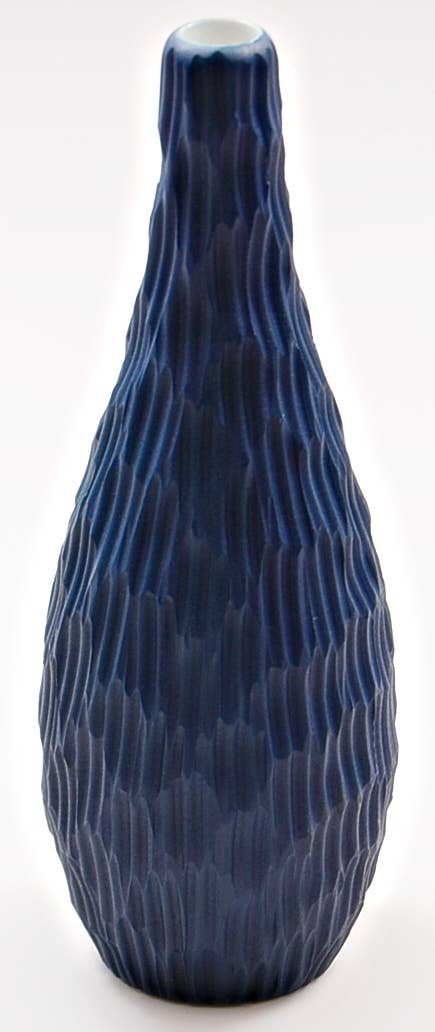 036BL7 MODO MINI-Handcrafted Porcelain Bud Vase