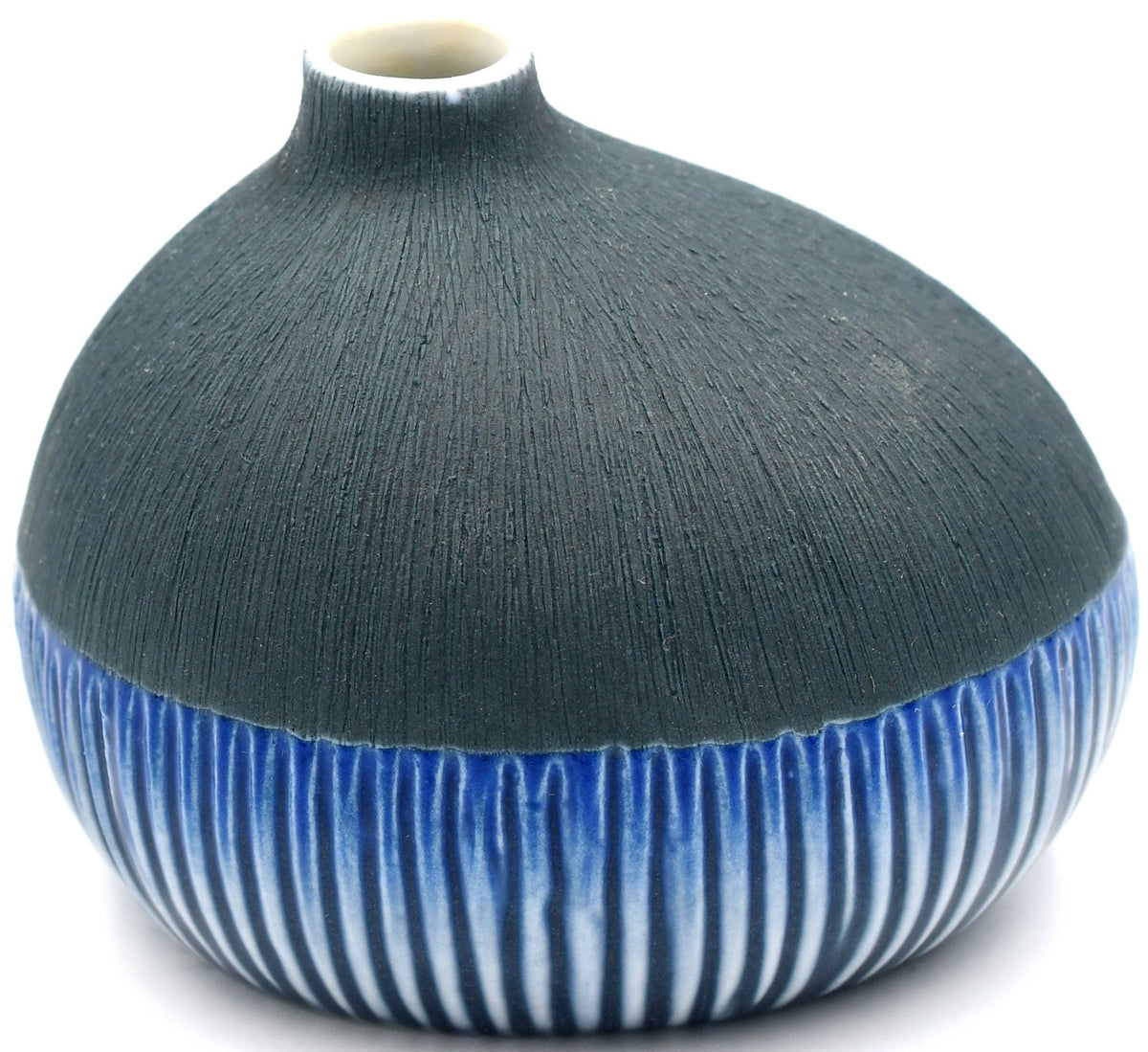 513ART19 GUGU PIM S-Handcrafted Porcelain Bud Vase