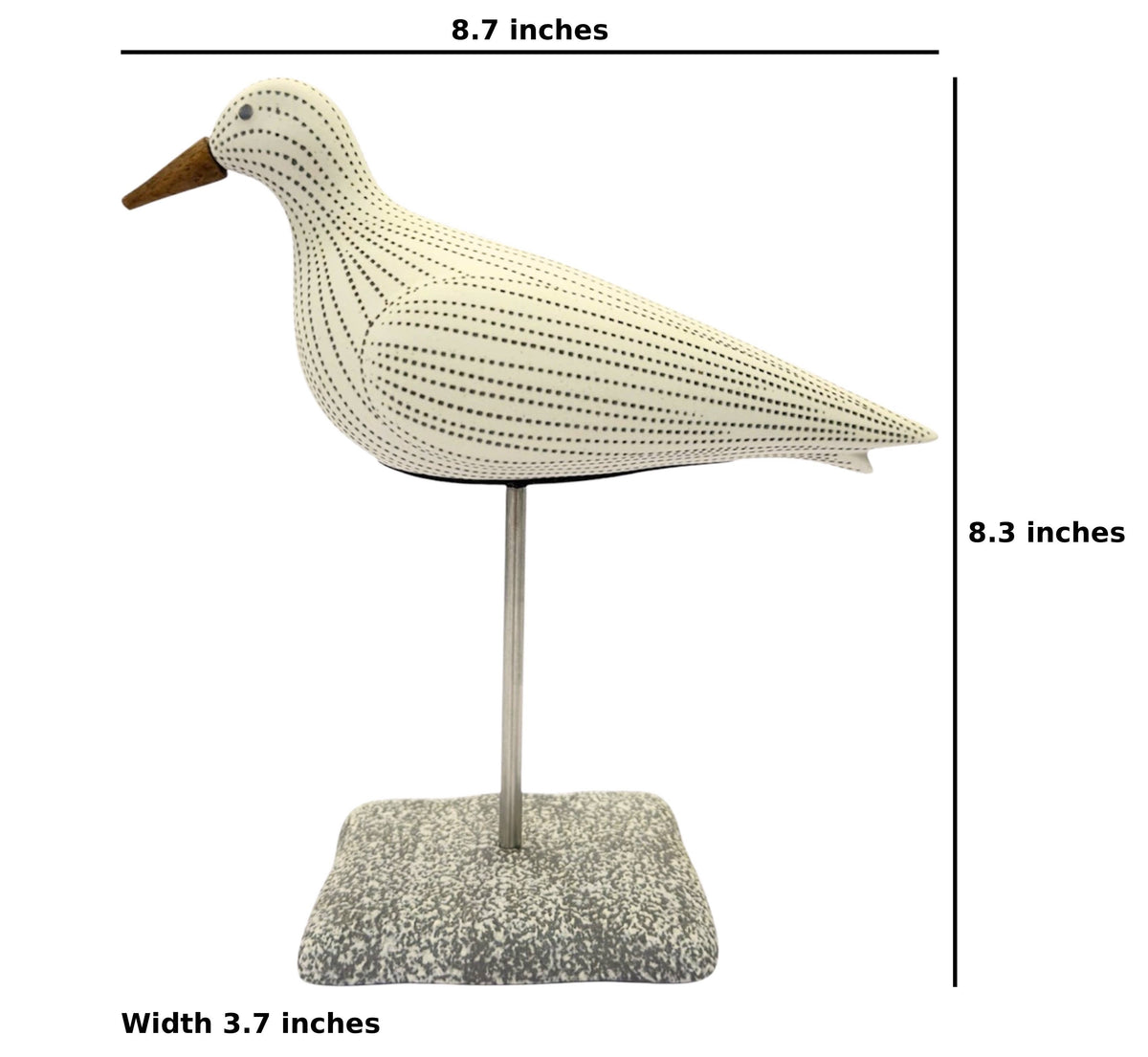 D002W23 BIRD-SEAGULL Porcelain Ceramic Sculpture Ornament