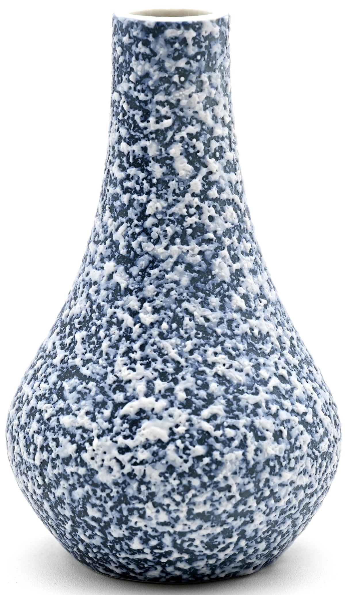 421W15BLUE EVA MINI L - Handcrafted Porcelain Vase