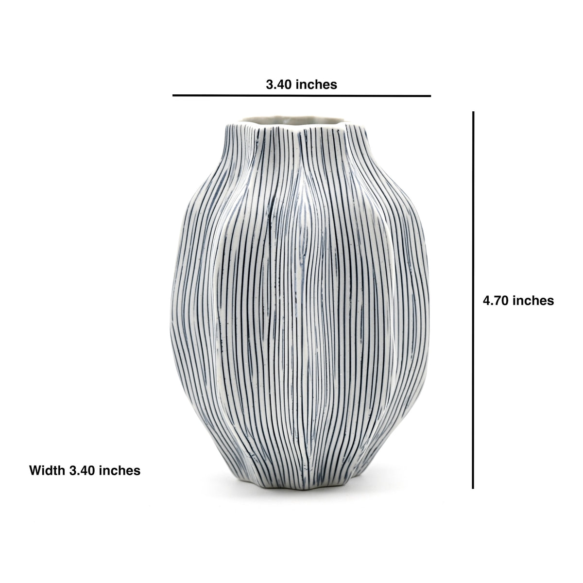 451W27 MAFA MINI L - Handcrafted Porcelain Vase