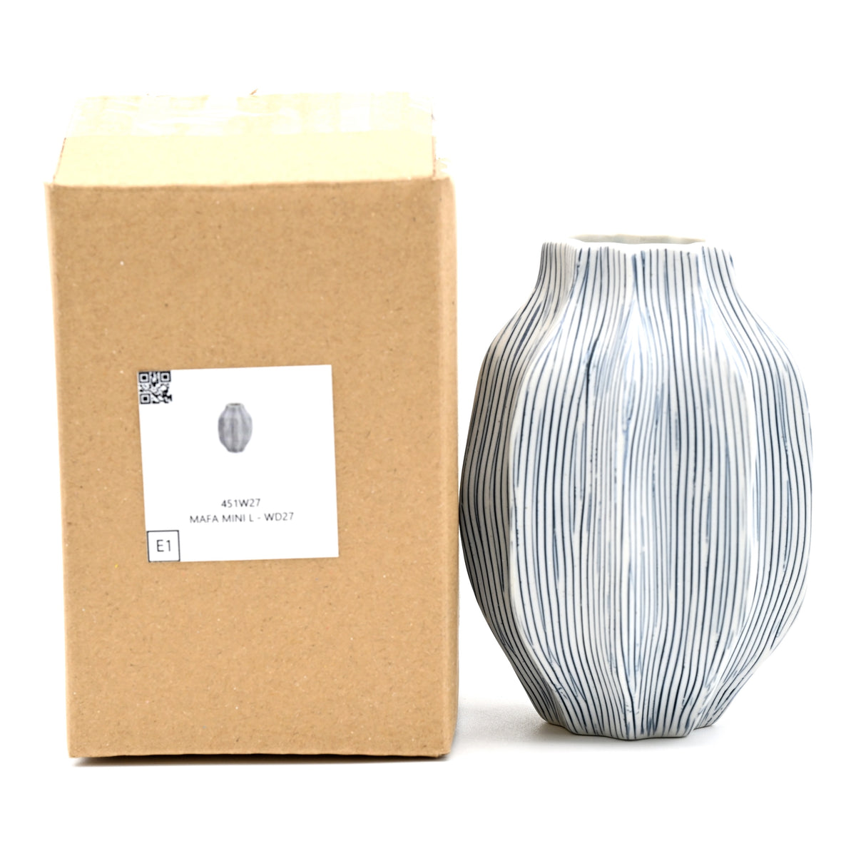 451W27 MAFA MINI L - Handcrafted Porcelain Vase