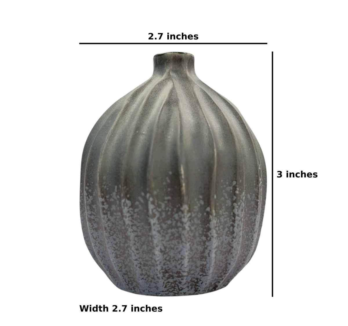 1415ART29 GUGU SAG S-Handcrafted Porcelain Bud Vase