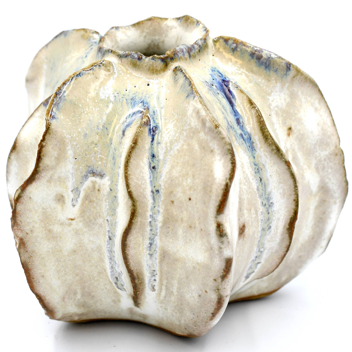 Small Milk Purple Effect Bath Pouf (SRI119PE)