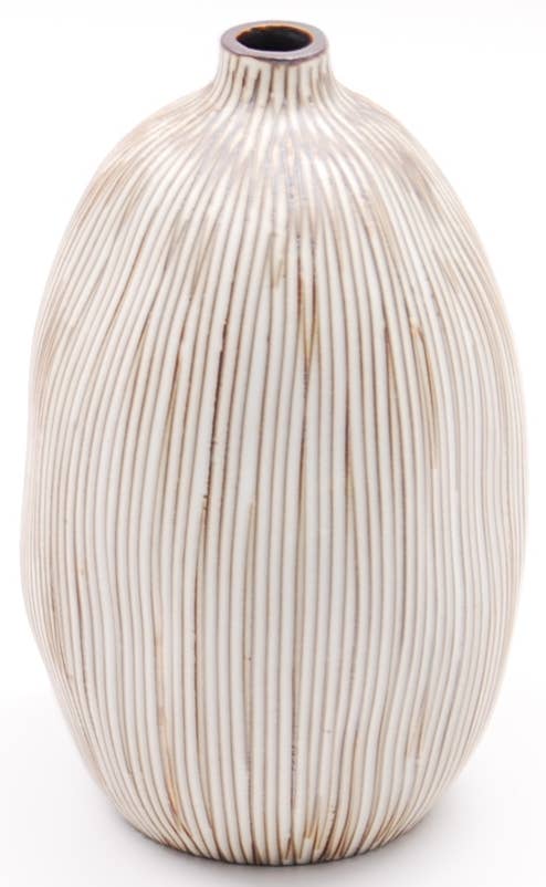1414W1 GUGU SAG L-Handcrafted Porcelain Bud Vase
