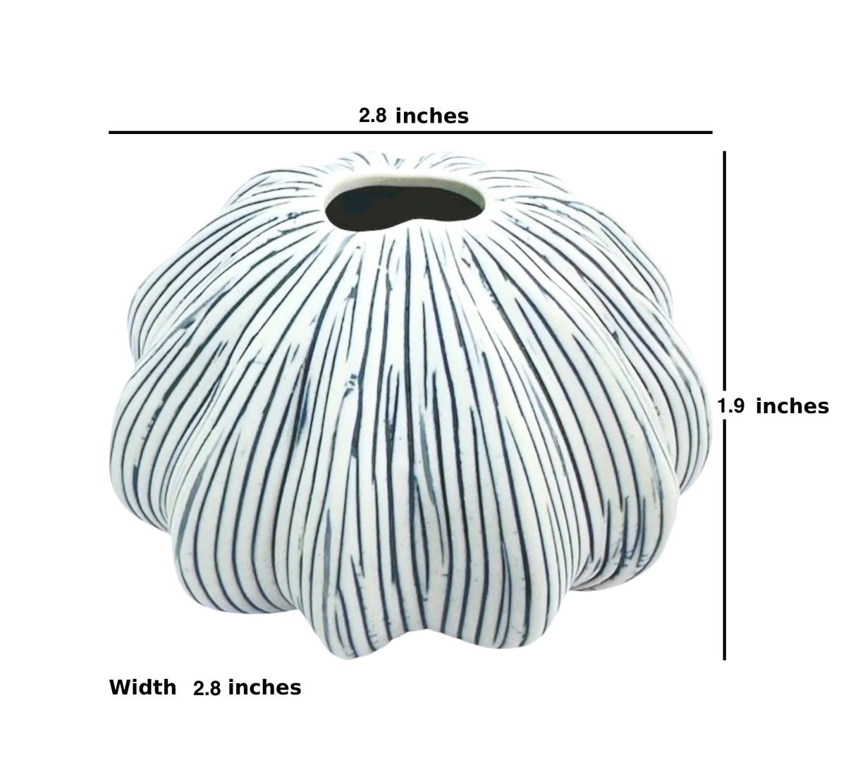 492W27 MOZO MINI M-Handcrafted Porcelain Bud Vase