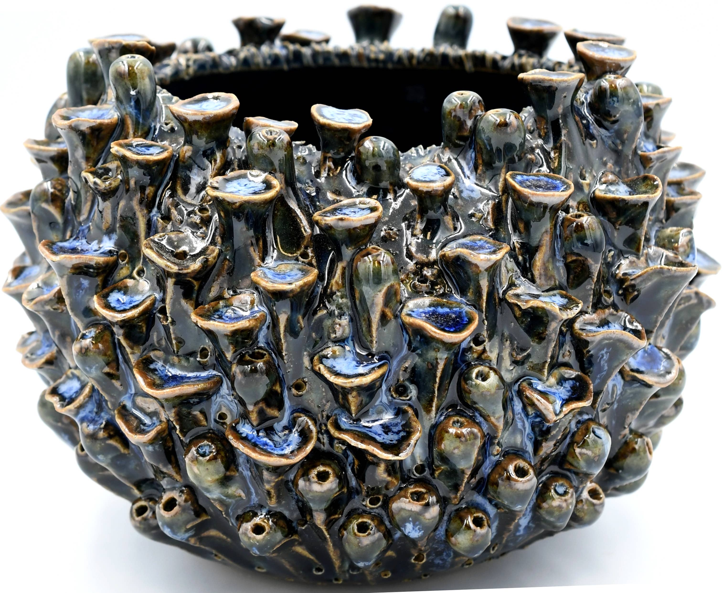 Sea Anemone Blue Decorative Tabletop Object