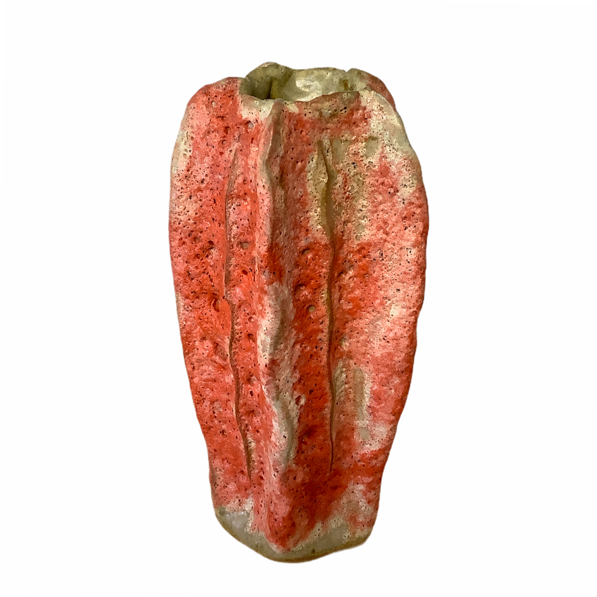 SRI121OR Luffa Tall - Small - Orange