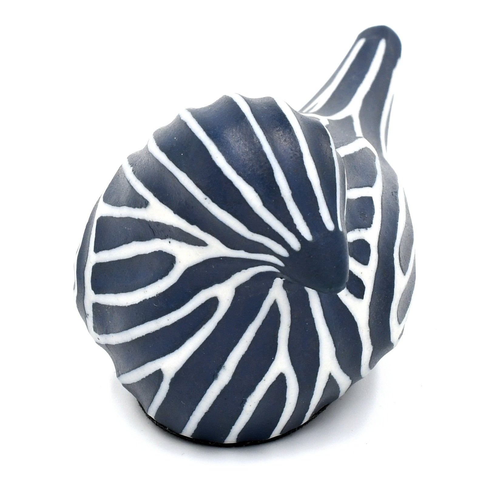 D301BL6-MINI BIRD-Porcelain Ceramic Sculpture Ornament