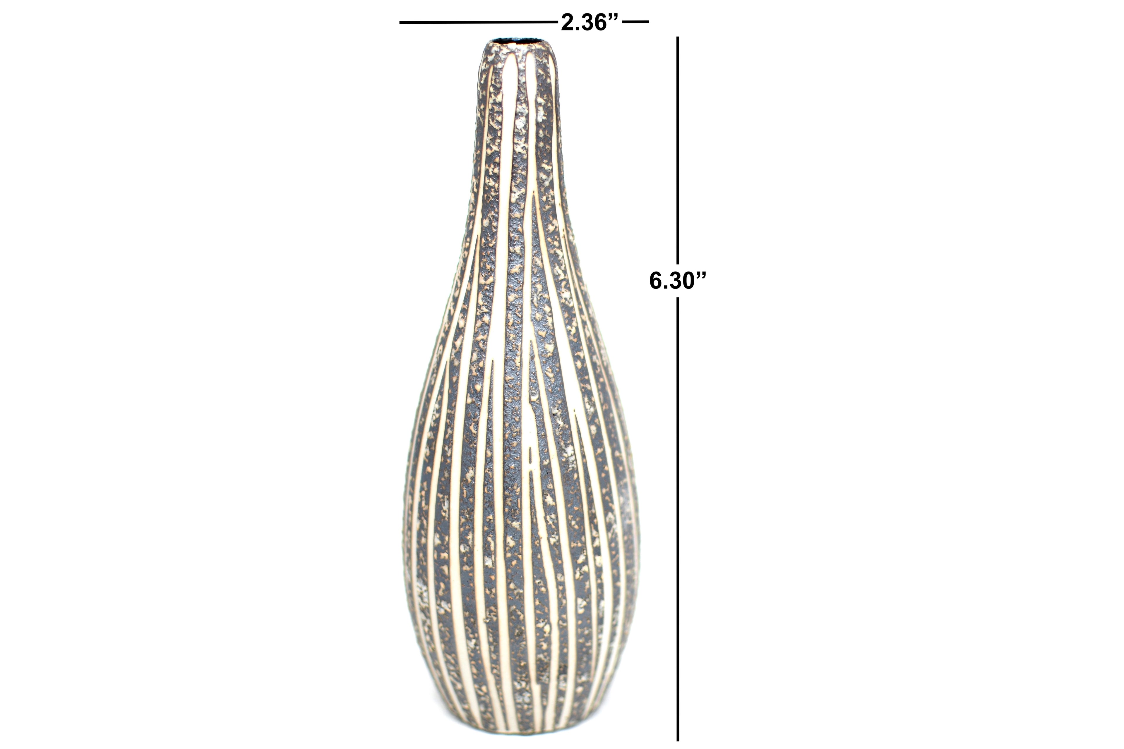 036W16 MODO MINI-Handcrafted Porcelain Bud Vase