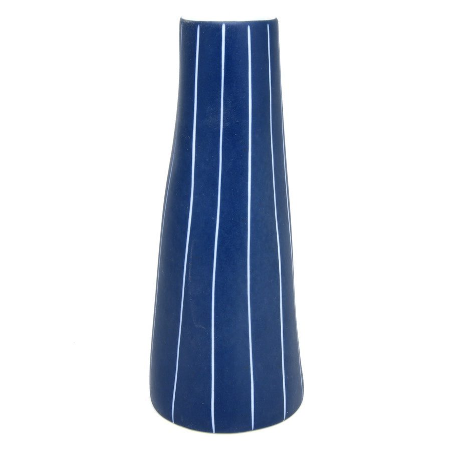 1160BLUE17 KOZA S-Handcrafted Porcelain Vase