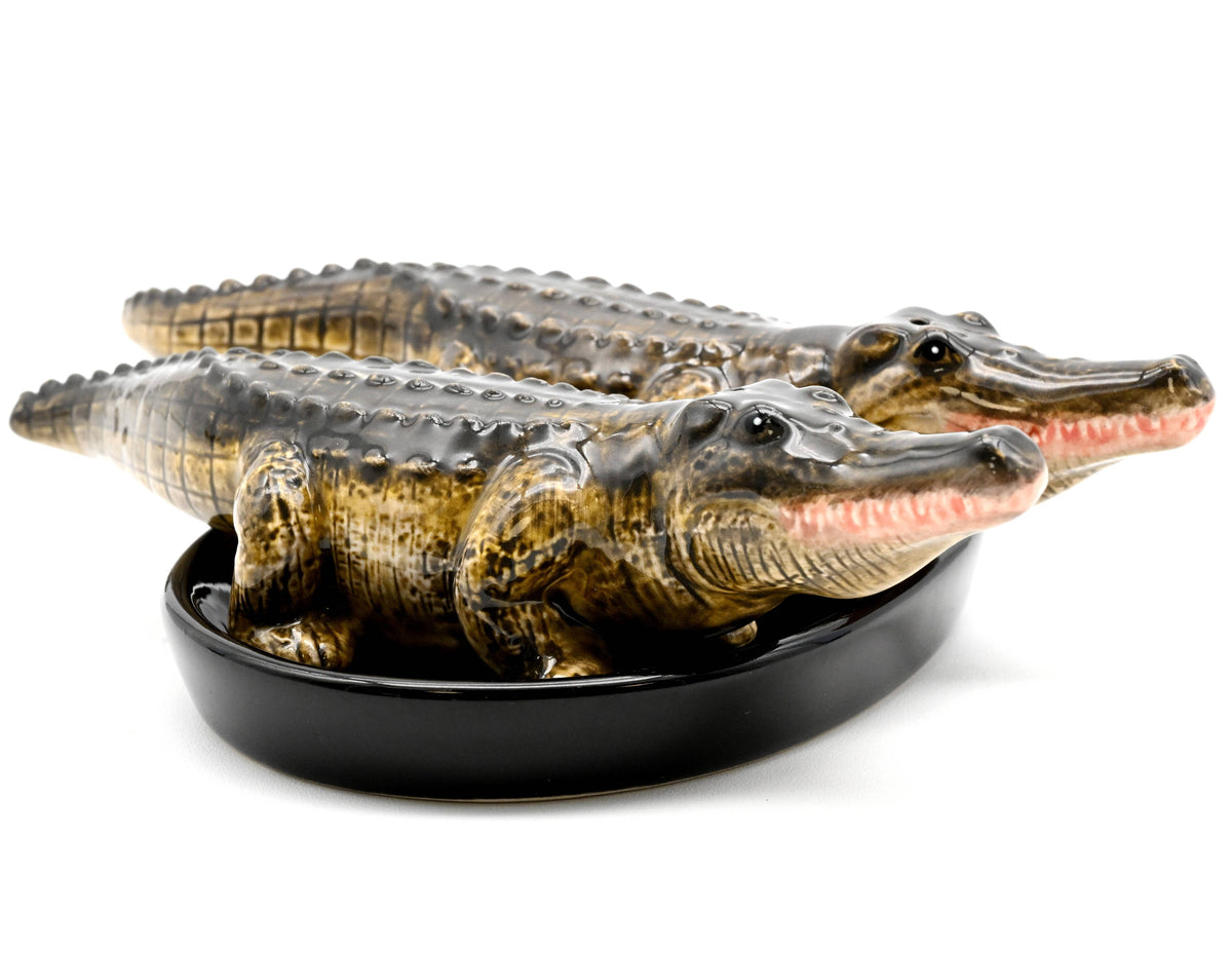 SP9192 SALT AND PEPPER SHAKER Alligator