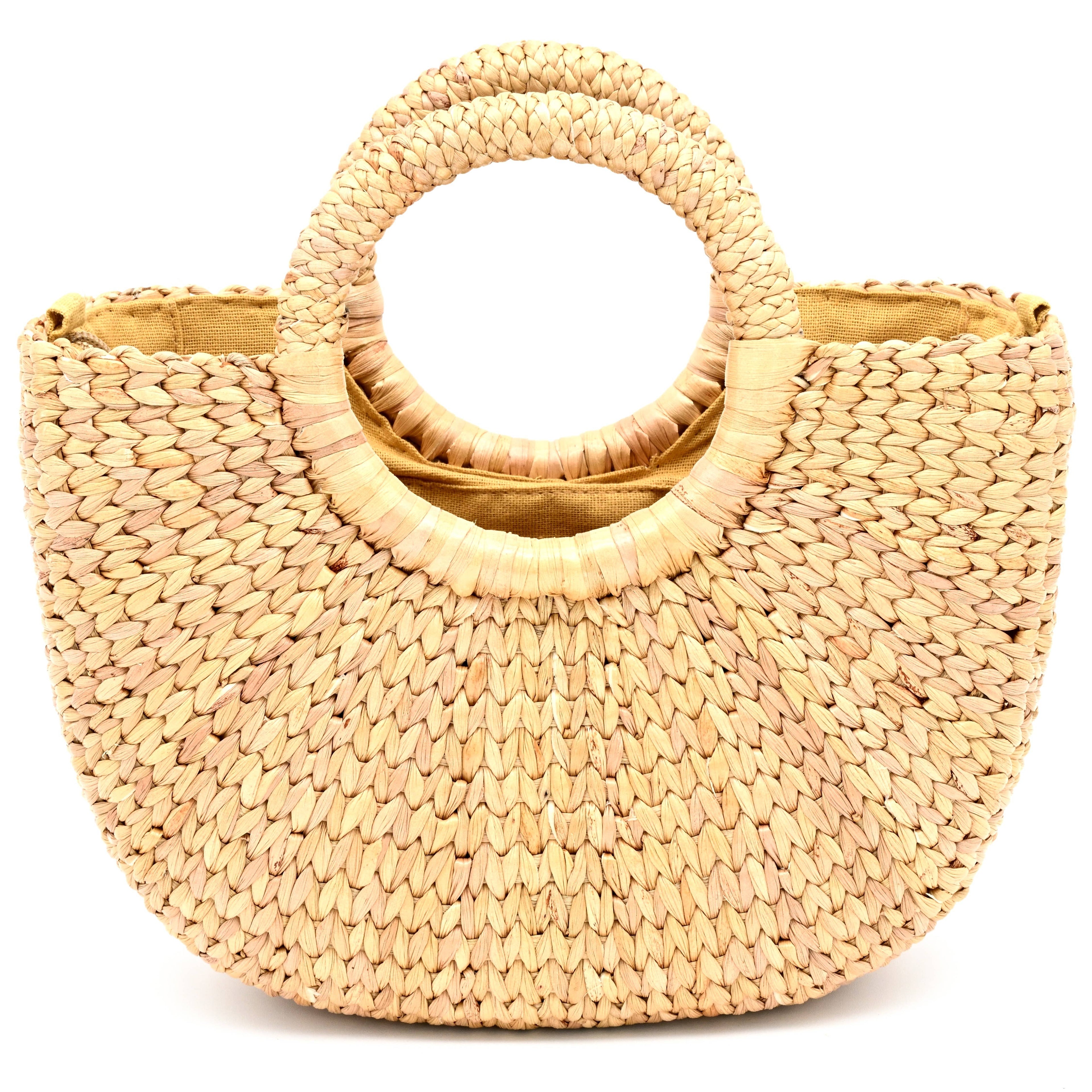 LIN2S1 Tote bag/Handbag-Small-Natural