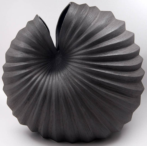 1278SF2 Palm L-Handcrafted Porcelain Vase