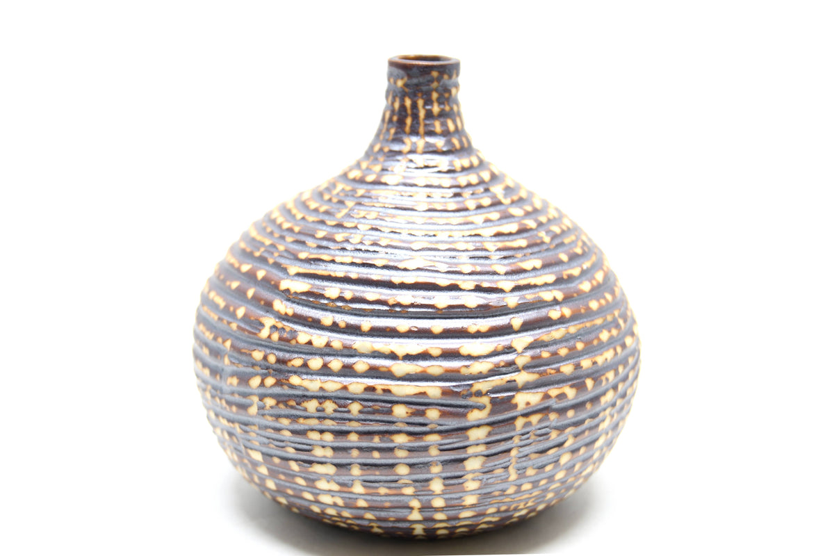192W21 CONGO TINY S-Handcrafted Porcelain Bud Vase