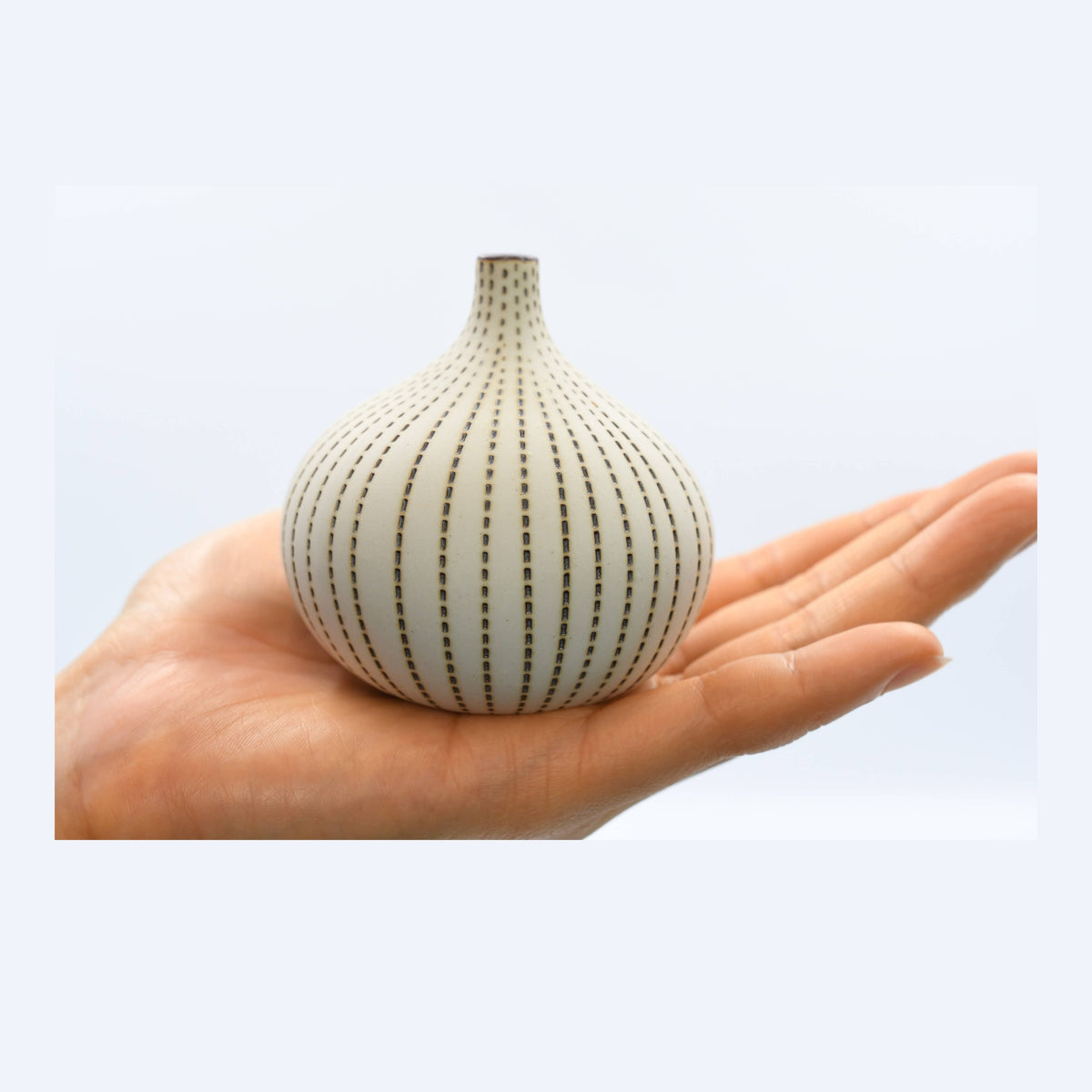 192W23 CONGO TINY S-Handcrafted Porcelain Bud Vase