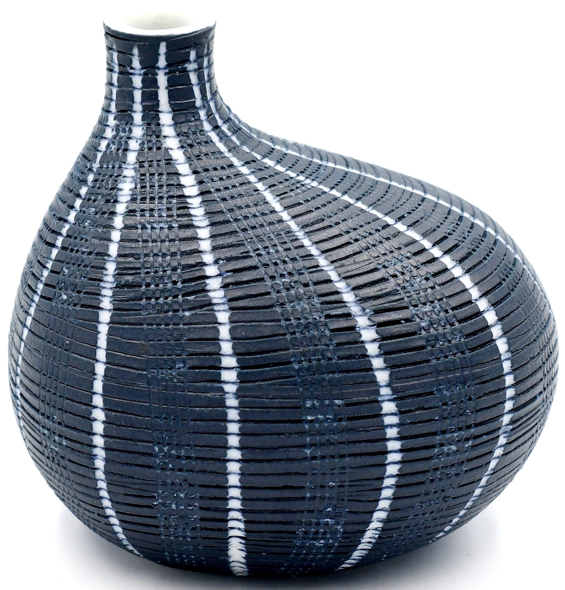190W22BL OMO MINI S-Handcrafted Porcelain Bud Vase