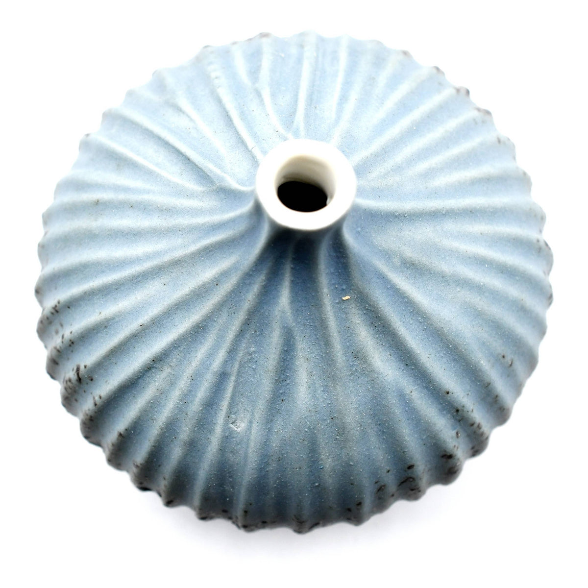 192ART30BLUE CONGO TINY S-Handcrafted Porcelain Bud Vase